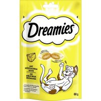Dreamies │ mit Käse Mega Pack -  4 x 180g │ Katzensnack