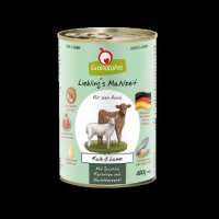 GranataPet│Lieblings Mahlzeit Kalb & Lamm - 6 x 400 g...