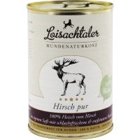 Loisachtaler │ Hirsch pur - 6 x 400g │ Nassfutter