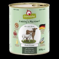 GranataPet│ Lieblings Mahlzeit Kalb & Lamm -  6 x 800...