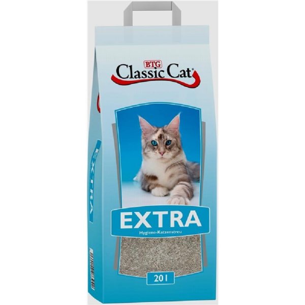 Classic Cat | Extra Attapulgit - 20 l │ Katzenstreu