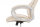 CLP XL Bürostuhl Apoll mit Kunstlederbezug und hochwertiger Polsterung l Drehbarer und höhenverstellbarer Chefsessel bis 150 kg belastbar, Farbe:Creme