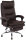 CLP Bürostuhl Power Mit Kunstlederbezug I Ergonomischer Bürosessel Mit Verstellbarer Sitzhöhe I Drehstuhl Mit Ausziehbarer Fußablage, Farbe:braun