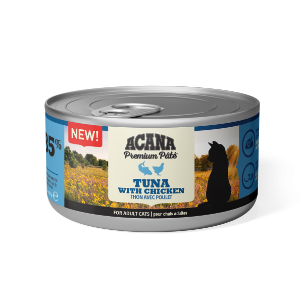 ACAN Cat│Premium Pâté Tuna&Chicken - 24 x 85g │Katzennassfutter