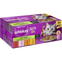 Whiskas │ Portionsbeutel Tasty Mix Multipack Mega Pack...