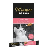 Miamor│ Cat Snack Lachs-Cream - 11 x 6 x15g │Katzensnacks
