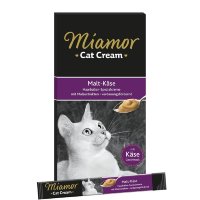 Miamor │Cat Snack Malt-Cream + Käse - 11 x 6 x15g...