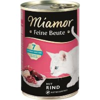 Miamor│Feine Beute Rind - 12 x 400g │ Katzennassfutter