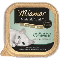 Miamor │Milde Mahlzeit Senior Geflügel pur und...