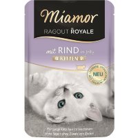 Miamor | Ragout Royale Kitten mit Rind in Jelly - 22 x...