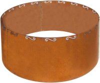 bellissa Hochbeet CORTEN rund - 91004 - Pflanzkübel rund aus Cortenstahl - 3-teiliger Bausatz - Durchmesser 110 cm, Höhe 50 cm