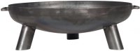 Feuerschale PAN-37 Stahl unbehandelt in drei Größen (Ø 70 cm H 23 cm)