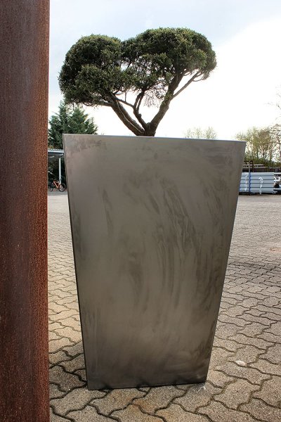 Palatino Exclusive Line Pflanzkübel MAX Corten-Stahl Höhe 100 cm, 68x68 cm