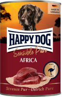 HAPPY DOG ¦ Sensible Pure Africa -  6 x 400g │...