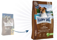 HAPPY DOG ¦ Sensible Mini Canada - 4kg │ Tockenfutter