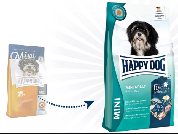 HAPPY DOG ¦ fit & vital Mini Adult - 10kg │ Trockenfutter