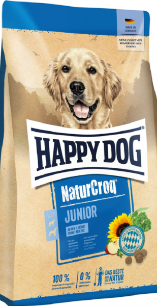 HAPPY DOG │ NaturCroq Junior - 15kg │ Trockenfutter