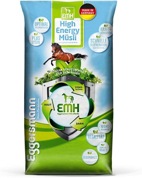 Eggersmann│ EMH High Energy Müsli –  20 kg │ Pferdefutter