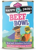 HAPPY JACKY Beef Bowl - 6 x 400g │ Nassfutter
