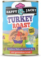 HAPPY JACKY Turkey Roast - 6 x 400g │ Nassfutter