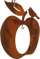 Edelrost │Meisenknödelhalter Apfel 22cm × 23cm...
