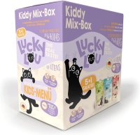 Lucky Lou Lifestage Kitten Kiddy Mix-Box 6 x 125g 5+1