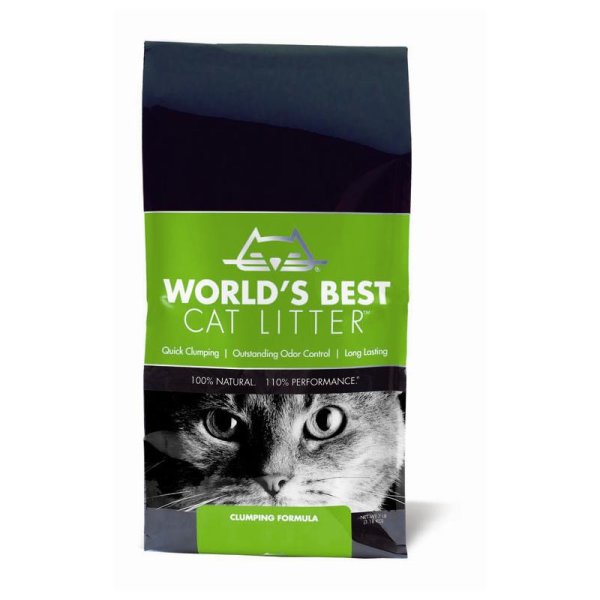 Worlds Best Cat Litter &brvbar;  klumpend, biologisch abbaubar, Original - 12,7&nbsp;kg &brvbar;Katzenstreu im Beutel