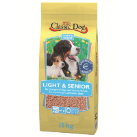 Classic Dog │ Light und Senior - 15 kg │ Trockenfutter