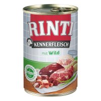 RINTI - Kennerfleisch ¦ Wild - 24 x 400g ¦...