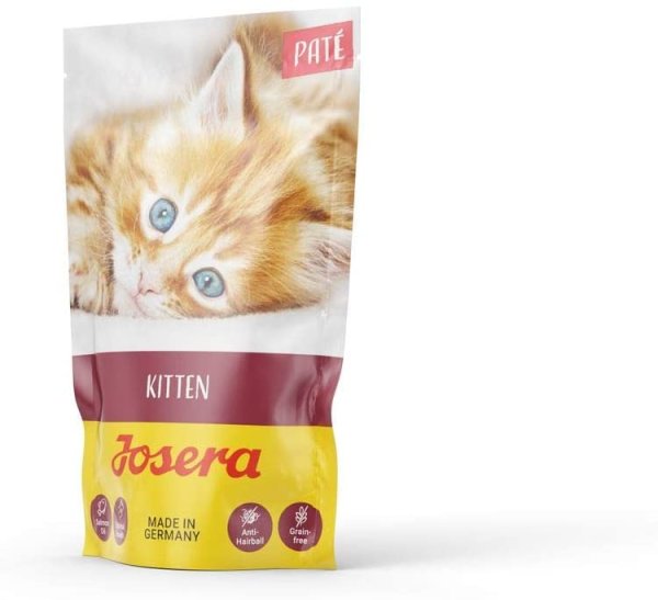 Josera &brvbar; Pat&eacute; Kitten - 16 x 85g &brvbar; nasses Katzenfutter im Pouchbeutel