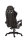 CLP Bürostuhl Ignite mit Kunstlederbezug I Schreibtischstuhl mit Armlehnen I Verstellbarer Drehstuhl im sportlichen Design, Farbe:schwarz/schwarz