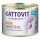 KATTOVIT ¦Feline Diet - Sensitive - Huhn - 12 x 185g ¦ Diät-Alleinfuttermittel für Katzen in Dosen