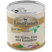 LandFleisch | Junior -  Huhn, Ente und Kartoffeln -  6 x...