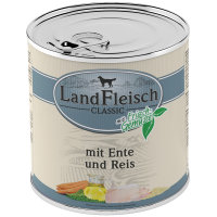 LandFleisch ¦ Pur - Ente & Reis - 6 x 800g...