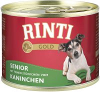 RINTI - Gold &brvbar; Senior + Kaninchen - 12 x 185g...