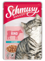 Schmusy ¦ Ragout mit Rind in Sauce - 22 x 100g...