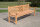 CLP Teak-Gartenbank Florida I Sitzbank Mit Ergonomischer Sitzfläche Aus Vollholz I Sitzhöhe: 44 cm, Farbe:Teak, Größe:200 cm