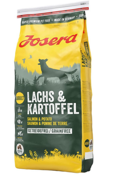 JOSERA ¦ Lachs & Kartoffel - 1 x 12,5 kg | trockenes Hundefutter im Sack
