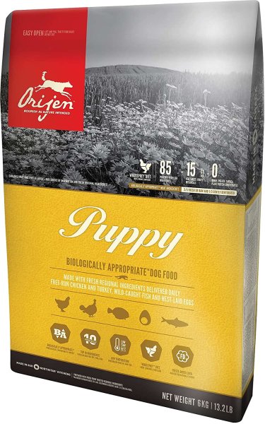 Orijen &brvbar; Puppy Whole Prey - 11,4 kg &brvbar; Hundetrockenfutter im 11,4 kg Beutel