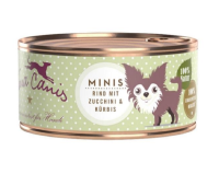 TerraCanis - MINIS ¦ Rind mit Zucchini & Kürbis - 18 x 100g ¦ nasses Futter für kleine Hunde & Zwergrassen
