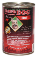 RopoDog ¦ Rind - 24 x 400g ¦ nasses Futter für ausgewachsene Hunde in Dosen