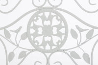 CLP Standregal Flora aus Eisen I Klappregal mit 4 Ablagefächern im Landhausstil I erhältlich Weiß