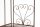 CLP Standregal MIA aus Eisen I Klappregal mit 4 Ablagefächern im Landhausstil I erhältlich, Farbe:antik braun