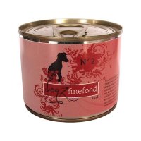 Dogz finefood | No. 2 Rind  - 6 x 200 g ¦...