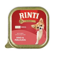 RINTI -  Gold mini ¦ Rind & Perlhuhn - 16 x...