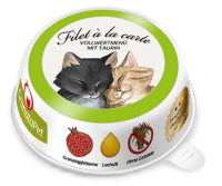 GranataPet ¦ Filet à la carte - Huhn PUR - 6 x 85g ¦ hochwertiges Katzenfutter in Schälchen