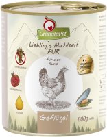 GranataPet | Lieblings Mahlzeit PUR Geflügel | 6 x...