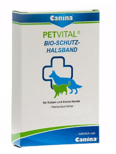 Canina │ Petvital Bio-Schutz-Halsband klein 35 cm │ für Katzen und kleine Hunde