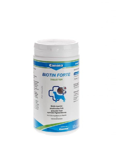 Canina │Biotin Forte Tabletten - 700g │ Nahrungsergänzung