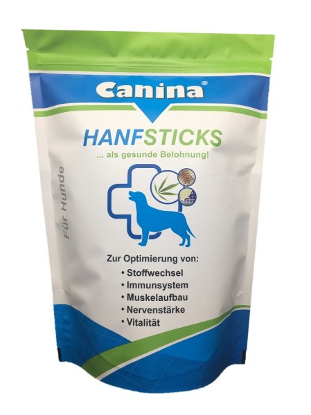 Canina │Pharma Hanf Sticks - Snack für Zwischendurch - 500g │ für Hunde